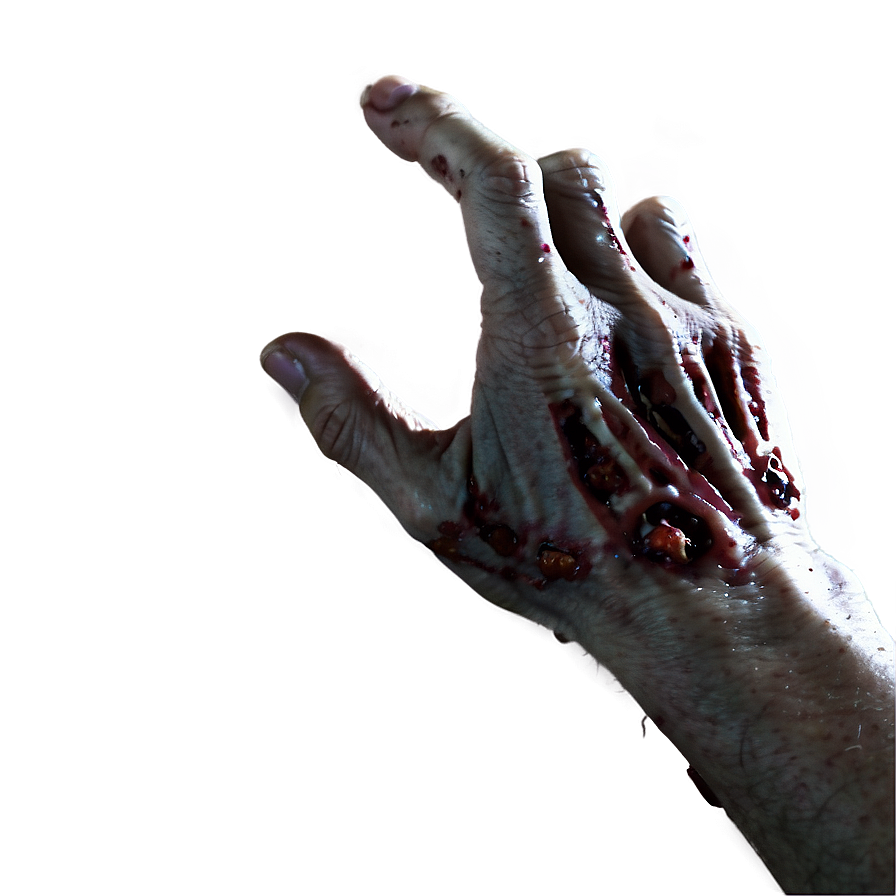 Zombie Hand Png 04292024