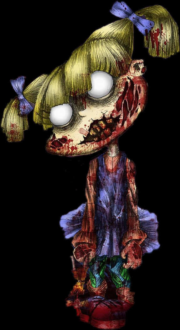 Zombie Inspired Rugrats Character Art