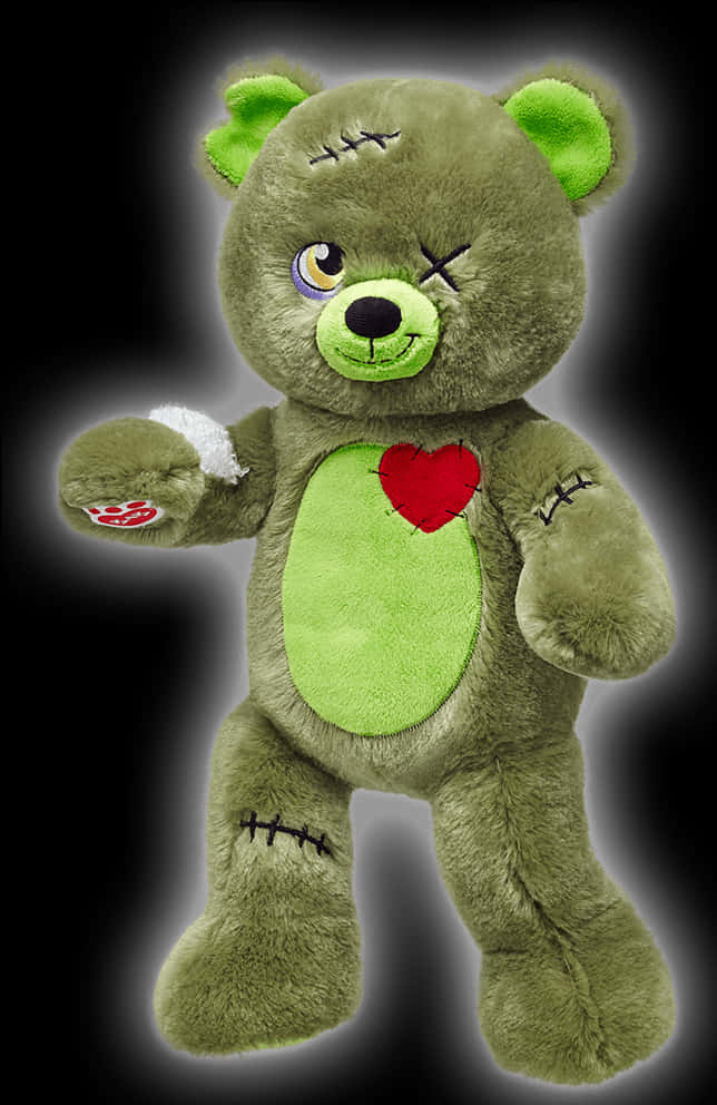 Zombie Teddy Bear Plush Toy