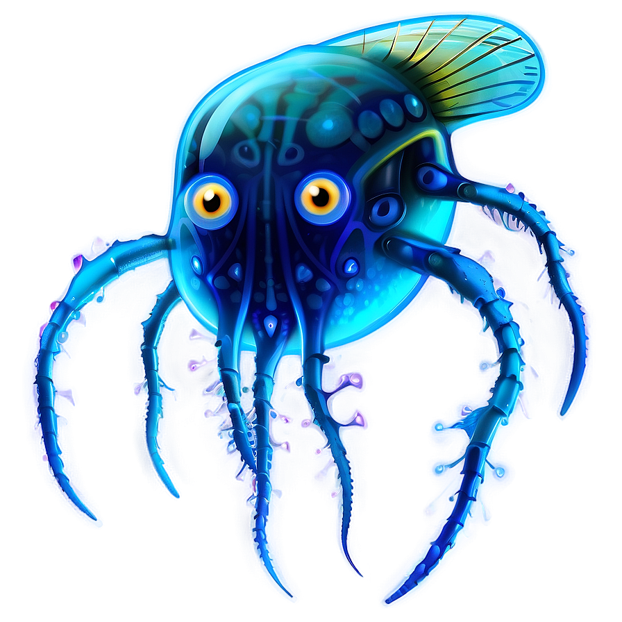 Zooplankton Cartoon Style Png Xqn