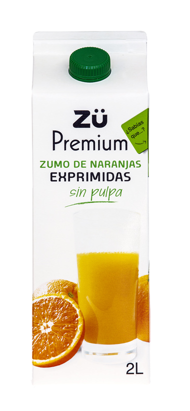 Zu Premium Orange Juice Packaging2 L