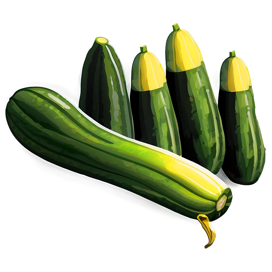 Zucchini Cartoon Png Hah