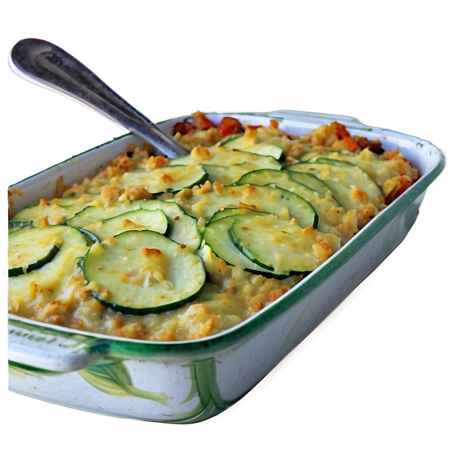 Zucchini Casserole Png Lxm6