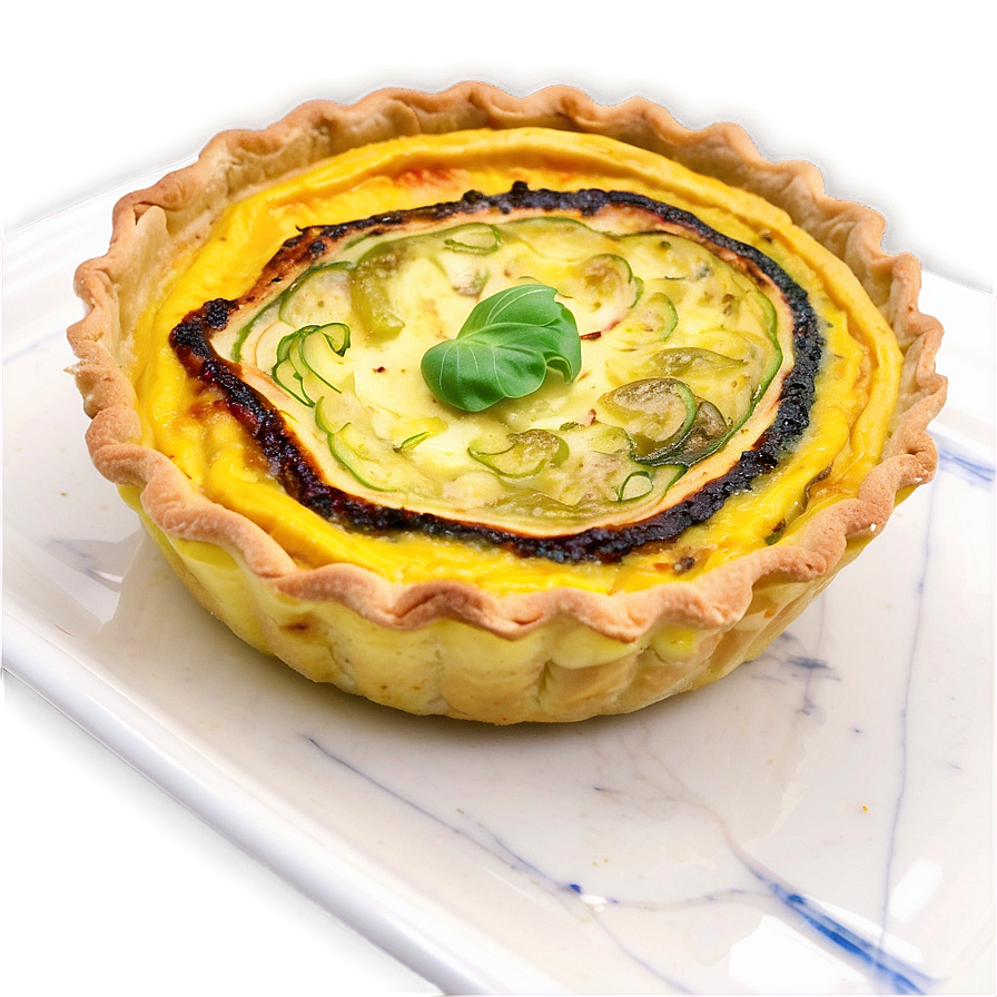 Zucchini Quiche Png Rbb