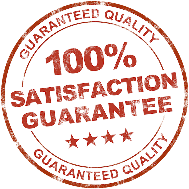 100 Percent Satisfaction Guarantee Seal PNG Image