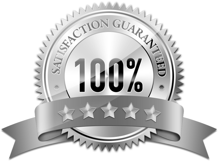 100 Percent Satisfaction Guarantee Seal PNG Image