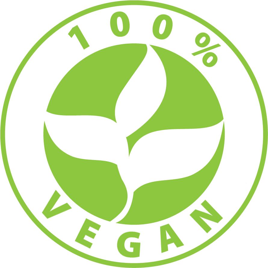 100 Percent Vegan Logo PNG Image