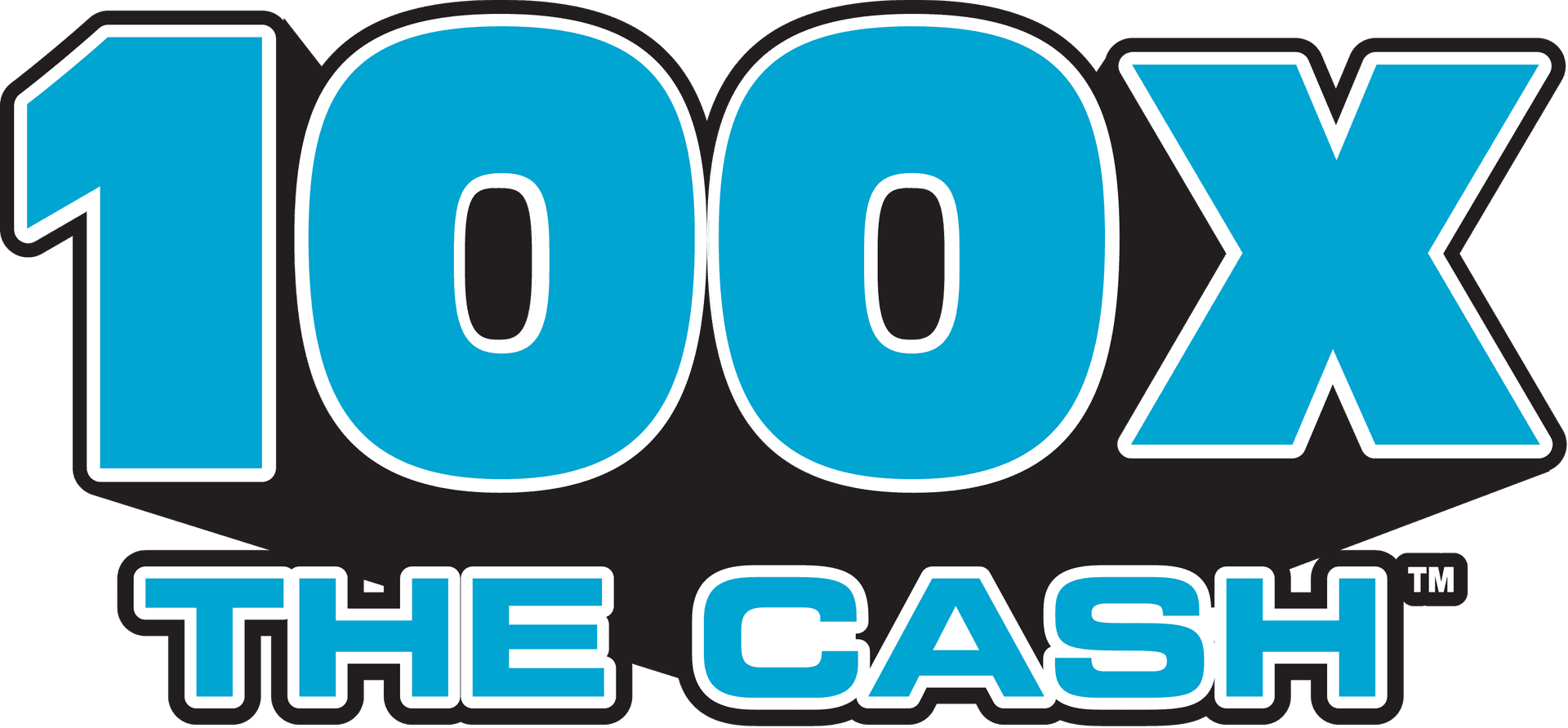 100 X The Cash Lottery Logo PNG Image