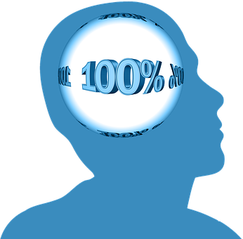 100percentfocusedmindconcept PNG Image