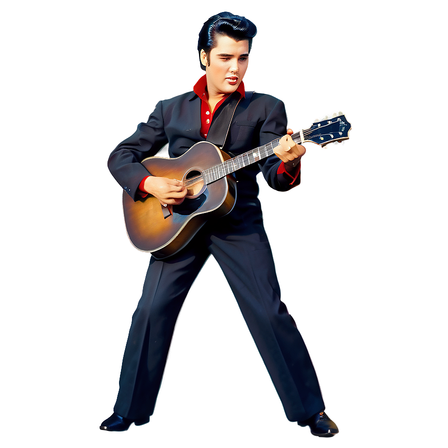 1950s Elvis Presley Png Rqw78 PNG Image