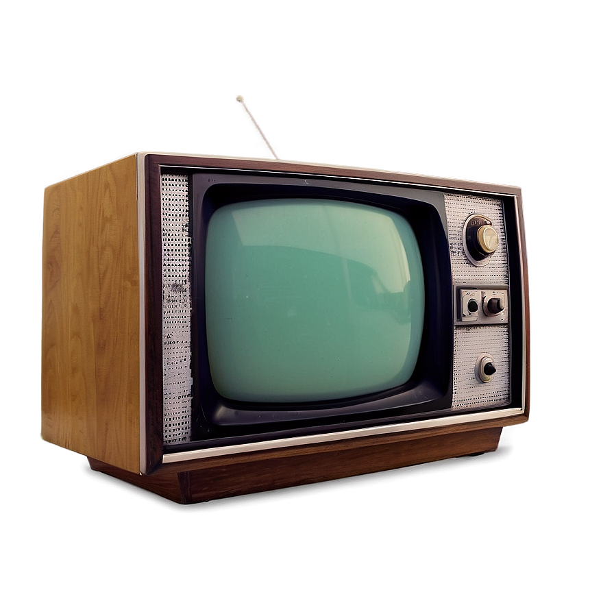 1960s Vintage Television Png 05252024 PNG Image