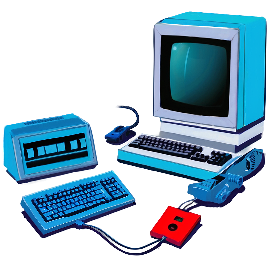 1980s Computer Technology Png 18 PNG Image