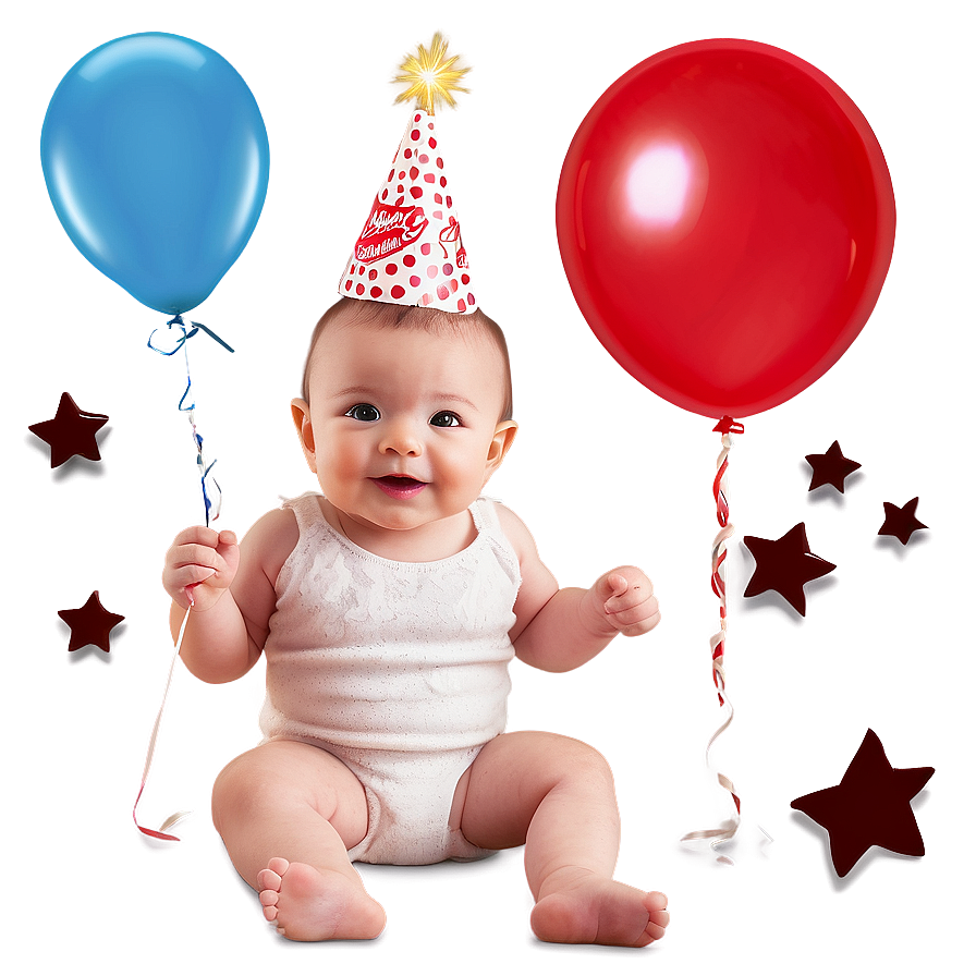 1st Birthday Photoshoot Props Png Pwi PNG Image