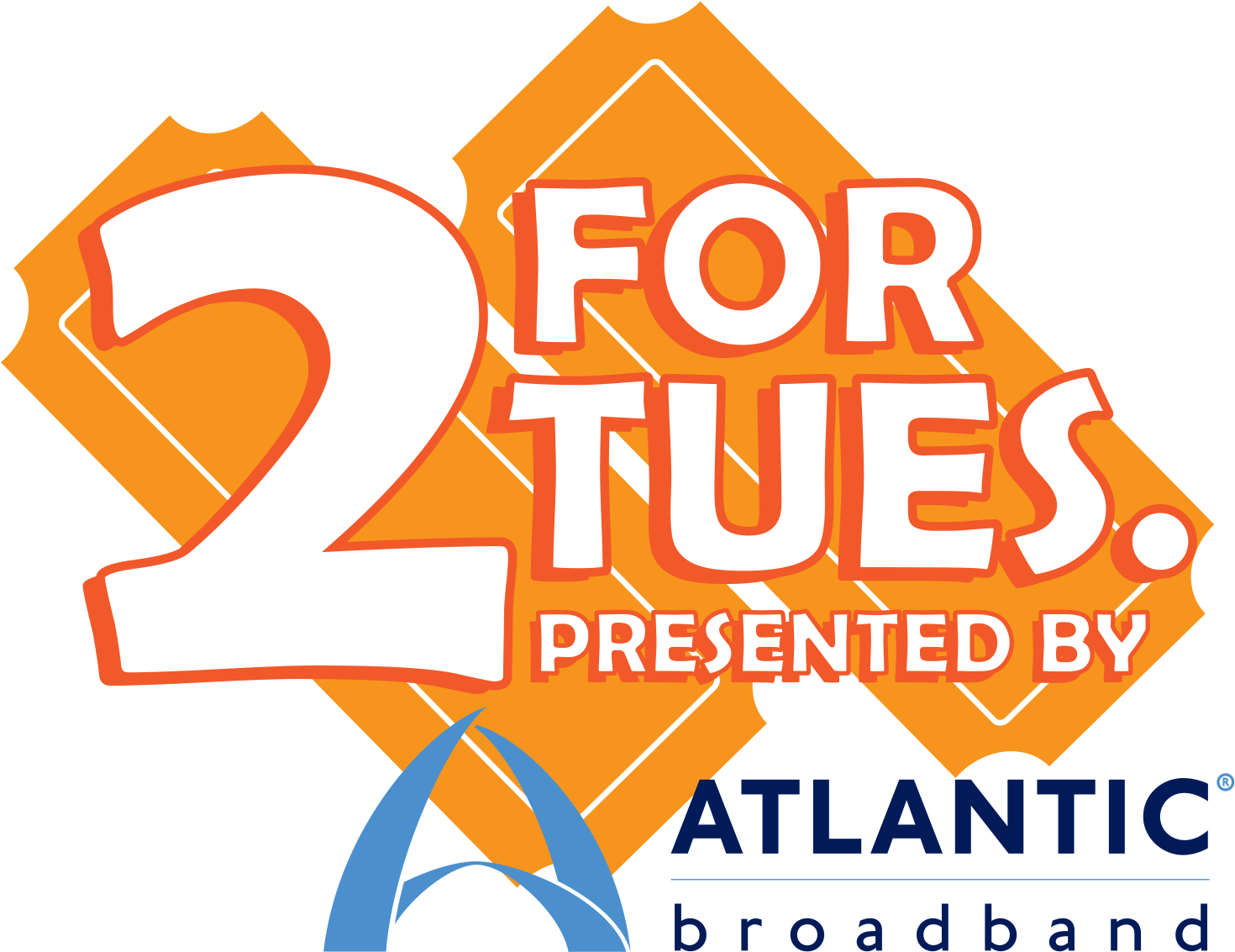 2 For Tuesdays Atlantic Broadband Promotion PNG Image