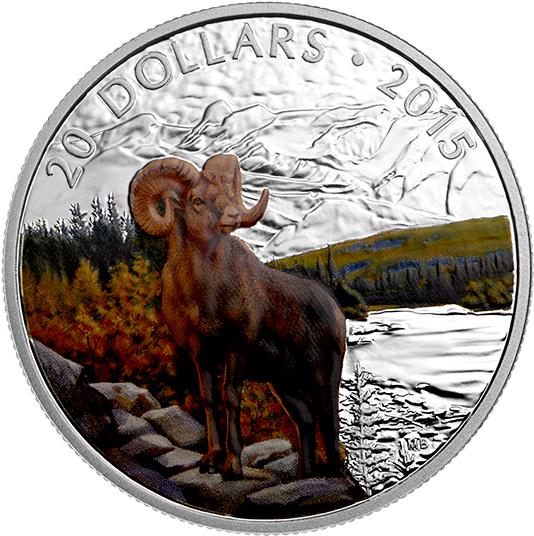 2015 Goat Horned Coin PNG Image