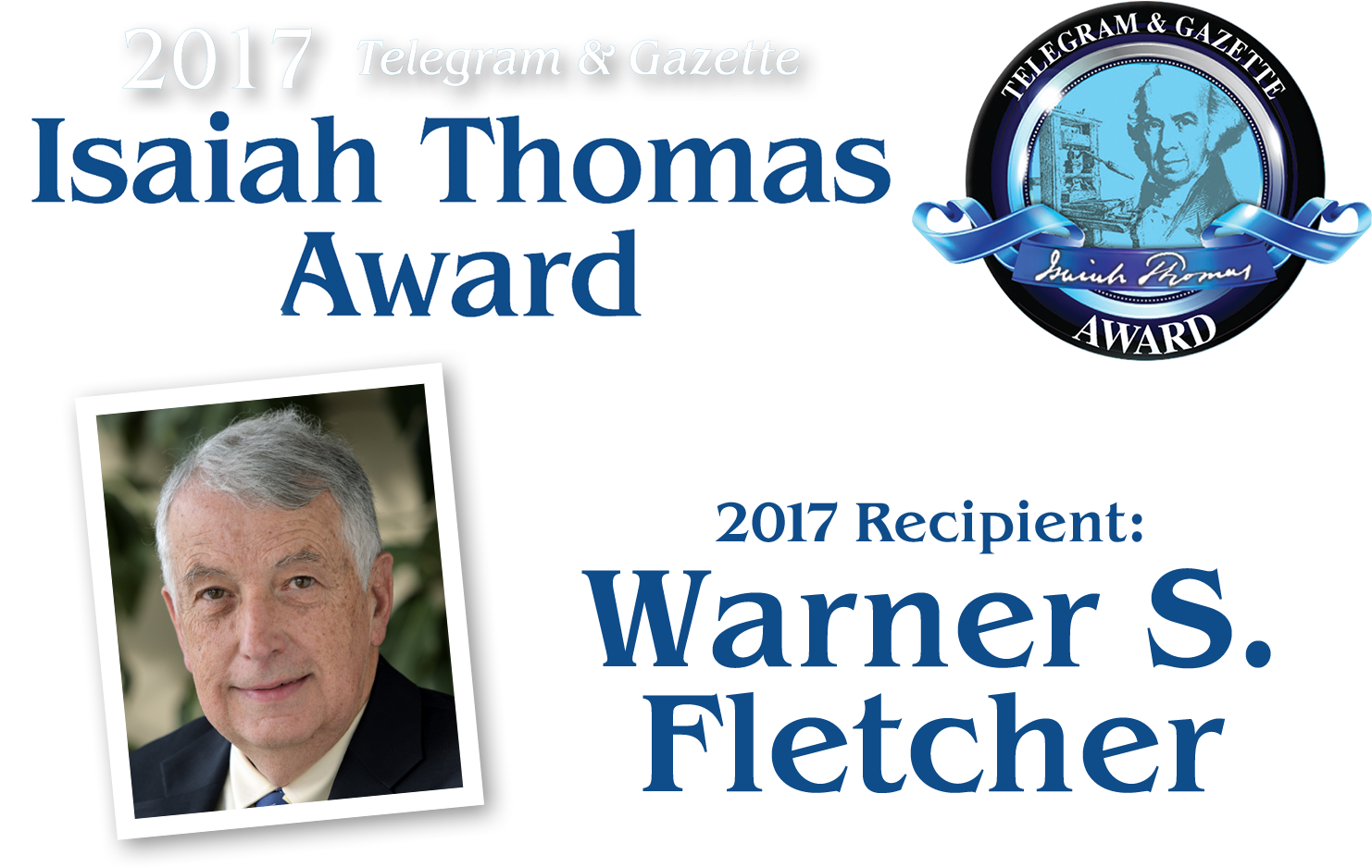 2017 Isaiah Thomas Award Warner S Fletcher PNG Image