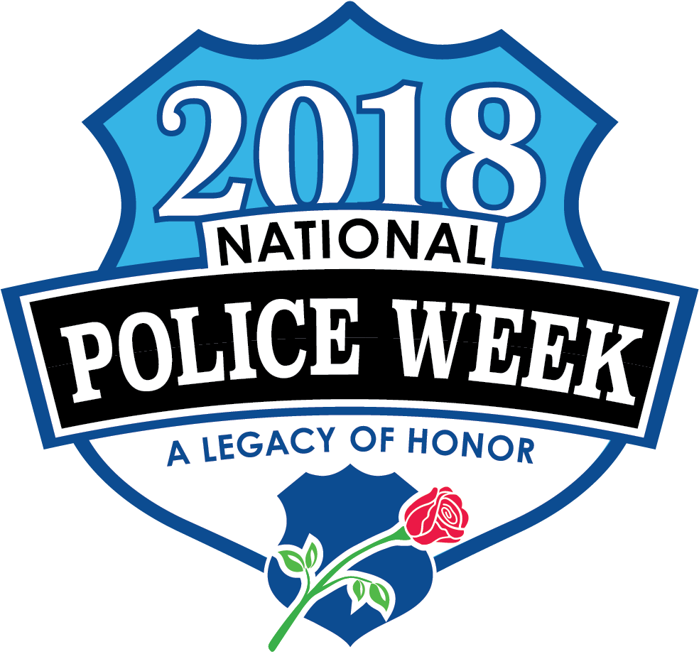 2018 National Police Week Badge PNG Image