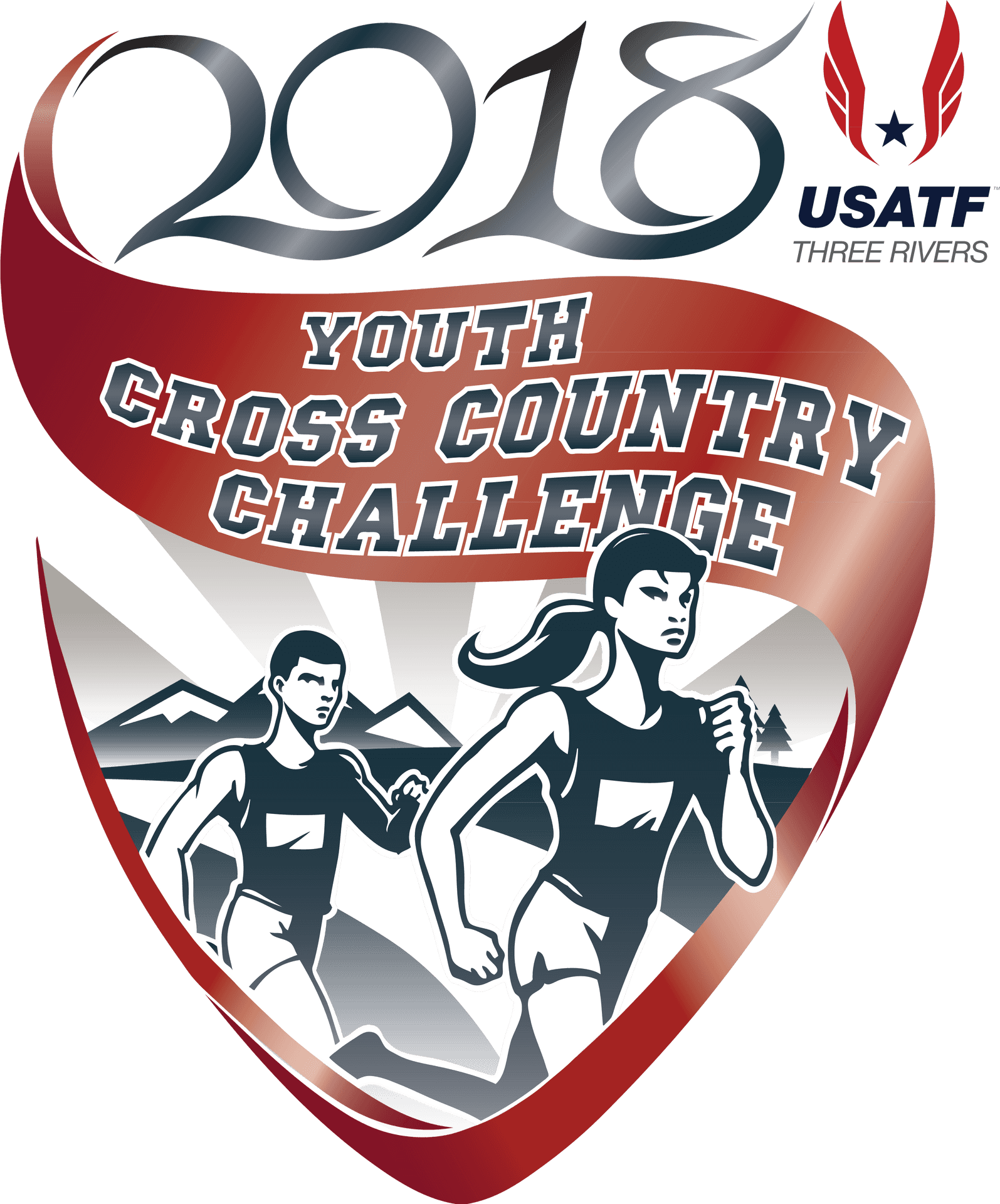 2018 U S A T F Youth Cross Country Challenge Logo PNG Image