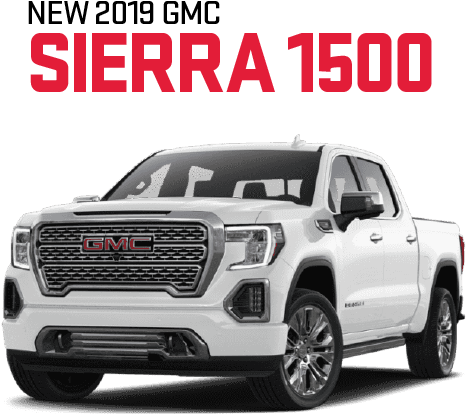 2019 G M C Sierra1500 White Truck PNG Image