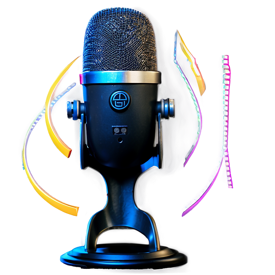 25g. Blue Yeti Interview Microphone Png Hmm68 PNG Image