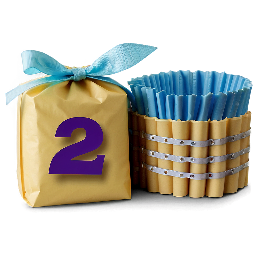 2nd Birthday Party Favors Png 26 PNG Image