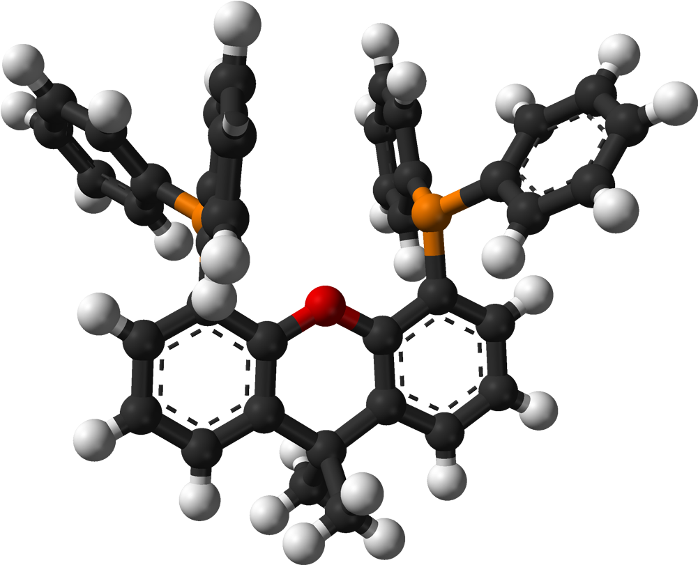 3 D Molecular Structure Visualization PNG Image