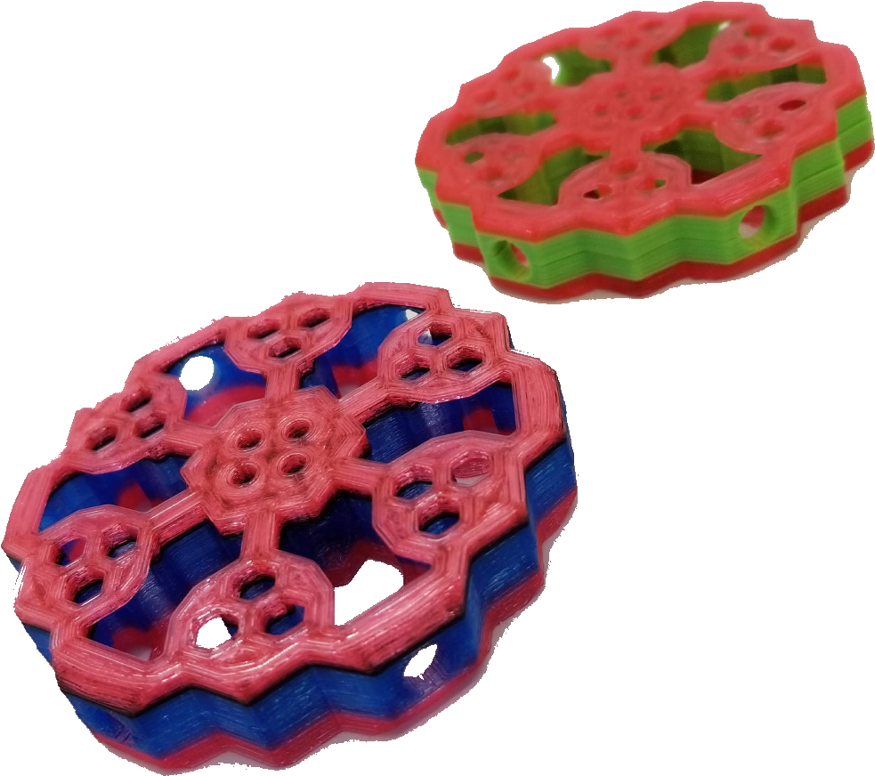 3 D Printed Honeycomb Structures PNG Image