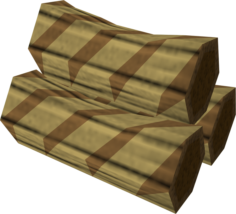 3 D Rendered Logs PNG Image