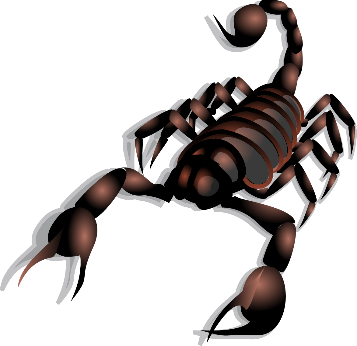 3 D Scorpio Graphic PNG Image