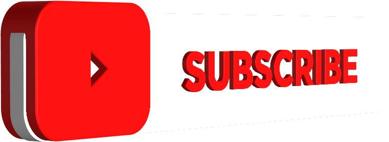 3 D Subscribe Button PNG Image