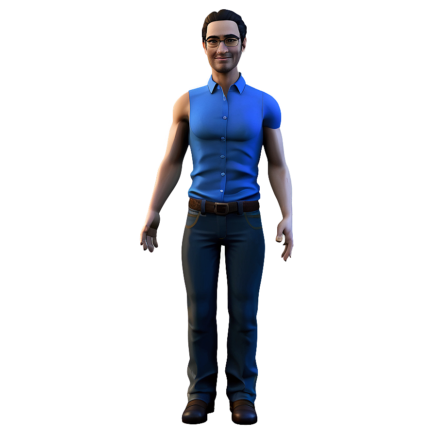 3d Avatar Model Png 05212024 PNG Image