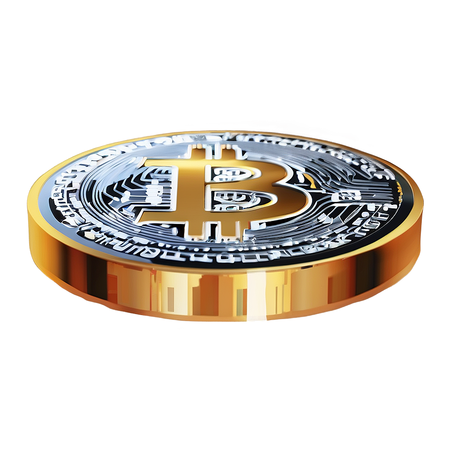 3d Bitcoin Representation Png Sos15 PNG Image