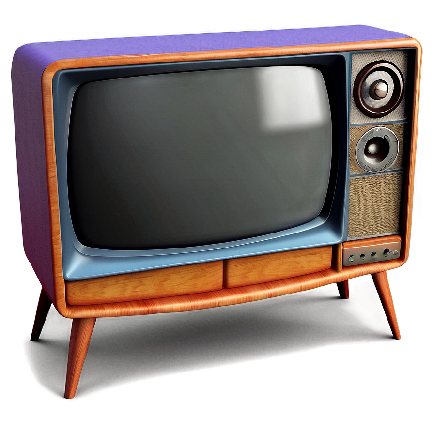 3d Cartoon Tv Model Png 06132024 PNG Image