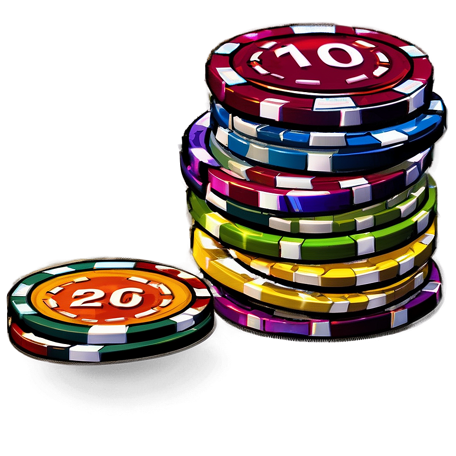 3d Casino Chips Png 06122024 PNG Image