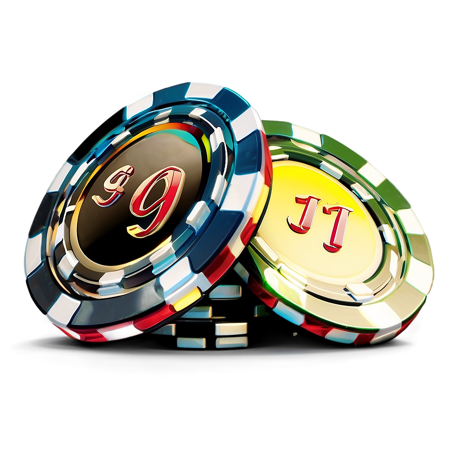 3d Casino Chips Png 95 PNG Image