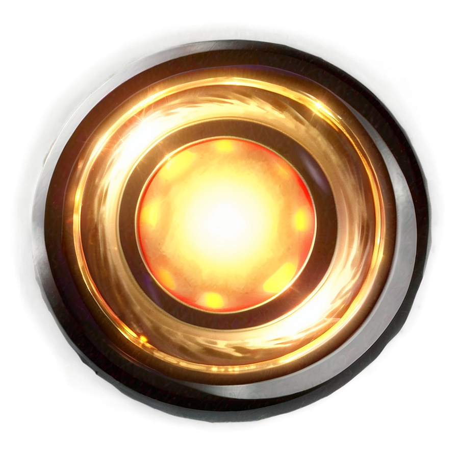 3d Circle With Light Effects Png Tob PNG Image