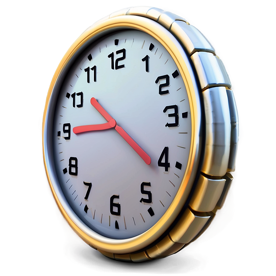 3d Clock Clipart Png Jhf PNG Image