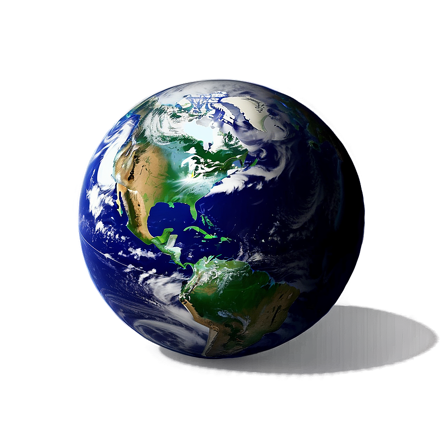 3d Earth B PNG Image