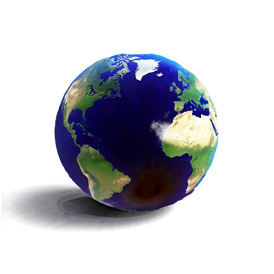 3d Earth For Environmental Projects Png Oto PNG Image