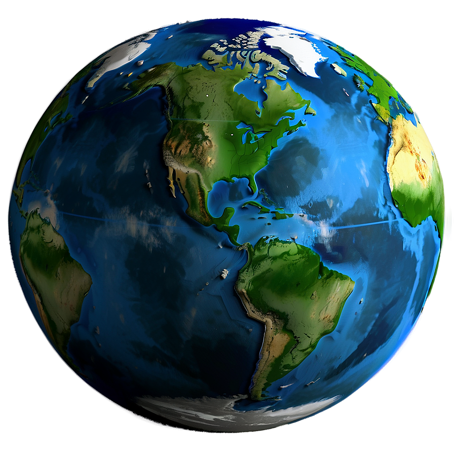 3d Earth For Science Presentation Png 33 PNG Image