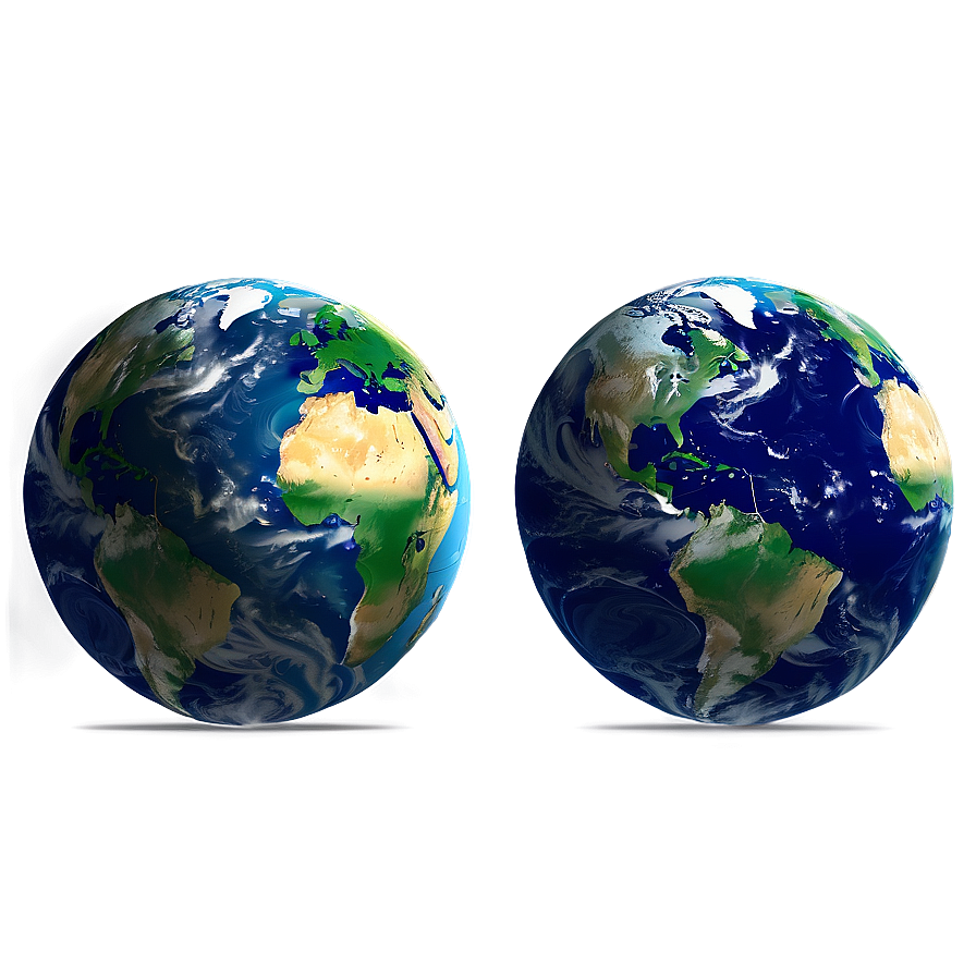 3d Earth In High Resolution Png Ngg3 PNG Image