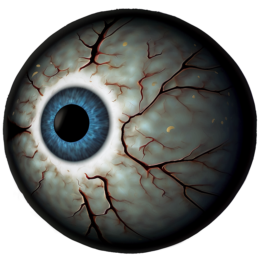 3d Eyeball Model Png Xof PNG Image