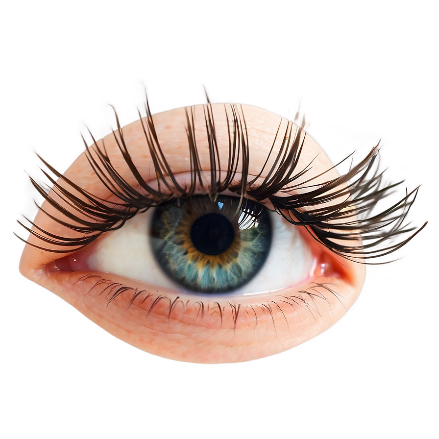 3d Eyelash Png Eee PNG Image