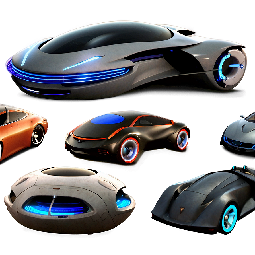 3d Futuristic Vehicles Png 05212024 PNG Image