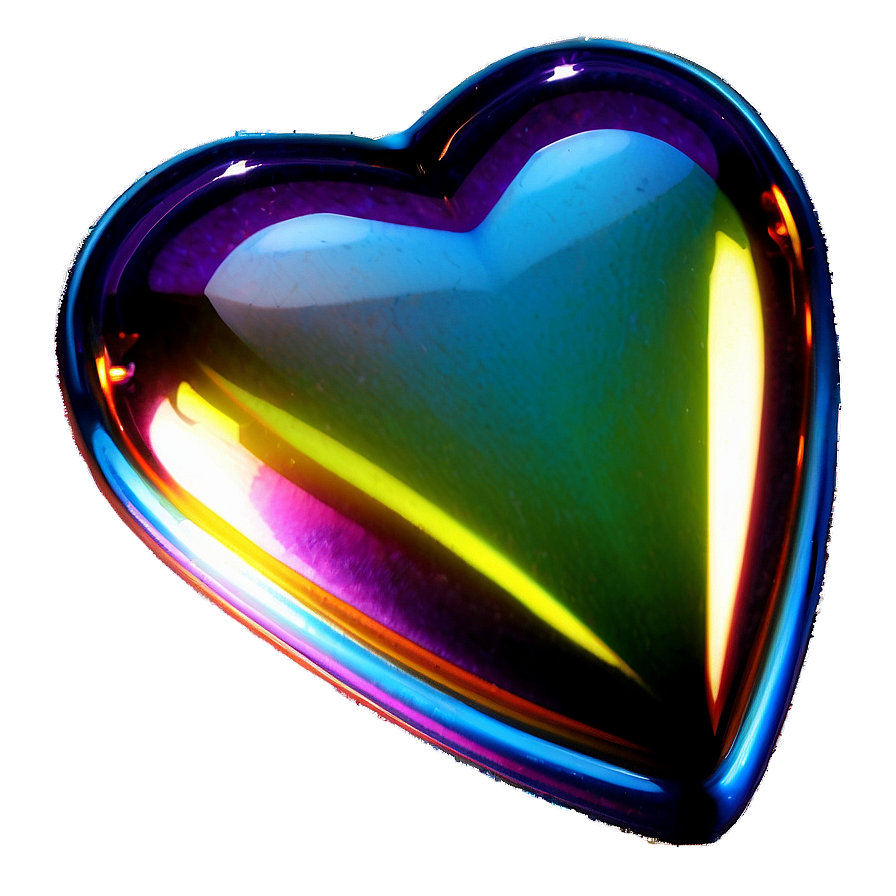 3d Glass Heart Png Ahl PNG Image