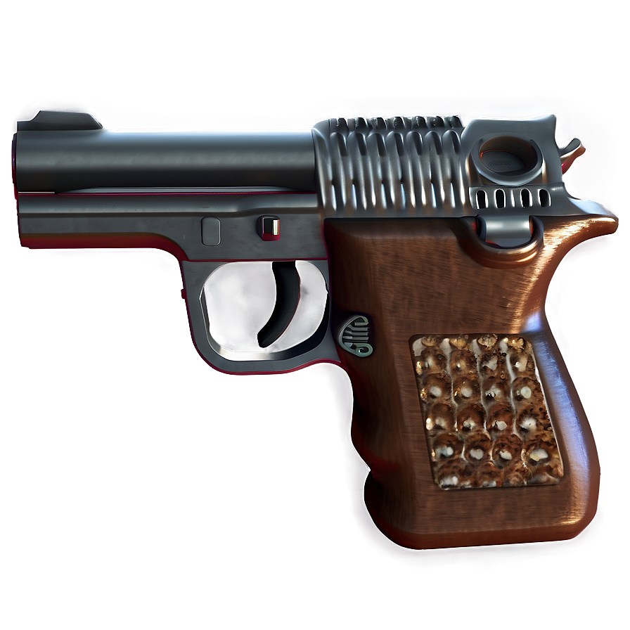 3d Gun Transparent Png Dbq78 PNG Image