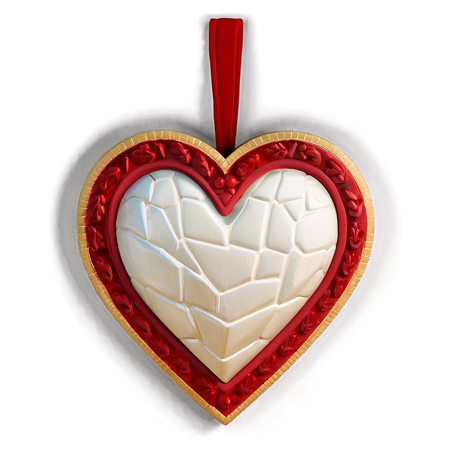 3d Heart Banner Png Xia98 PNG Image