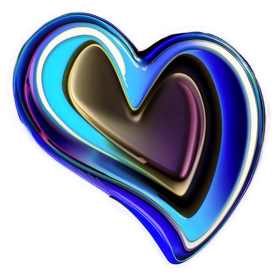 3d Heart Clipart Visual Png Ywb PNG Image