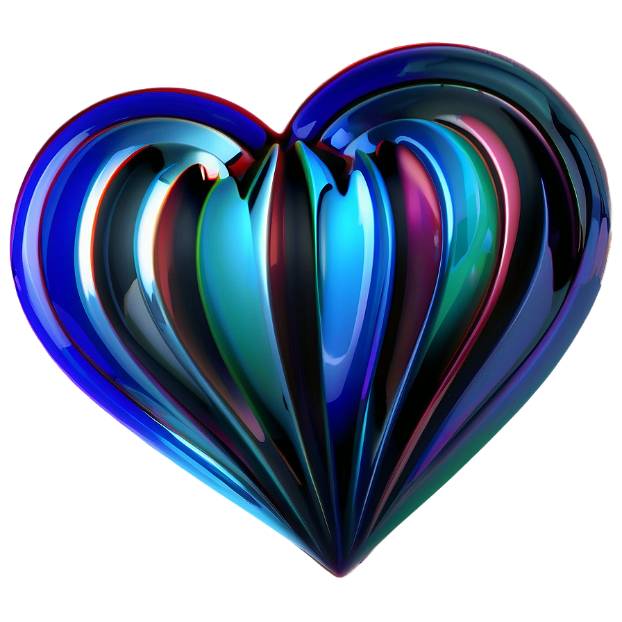 3d Heart Graphic Png 05252024 PNG Image