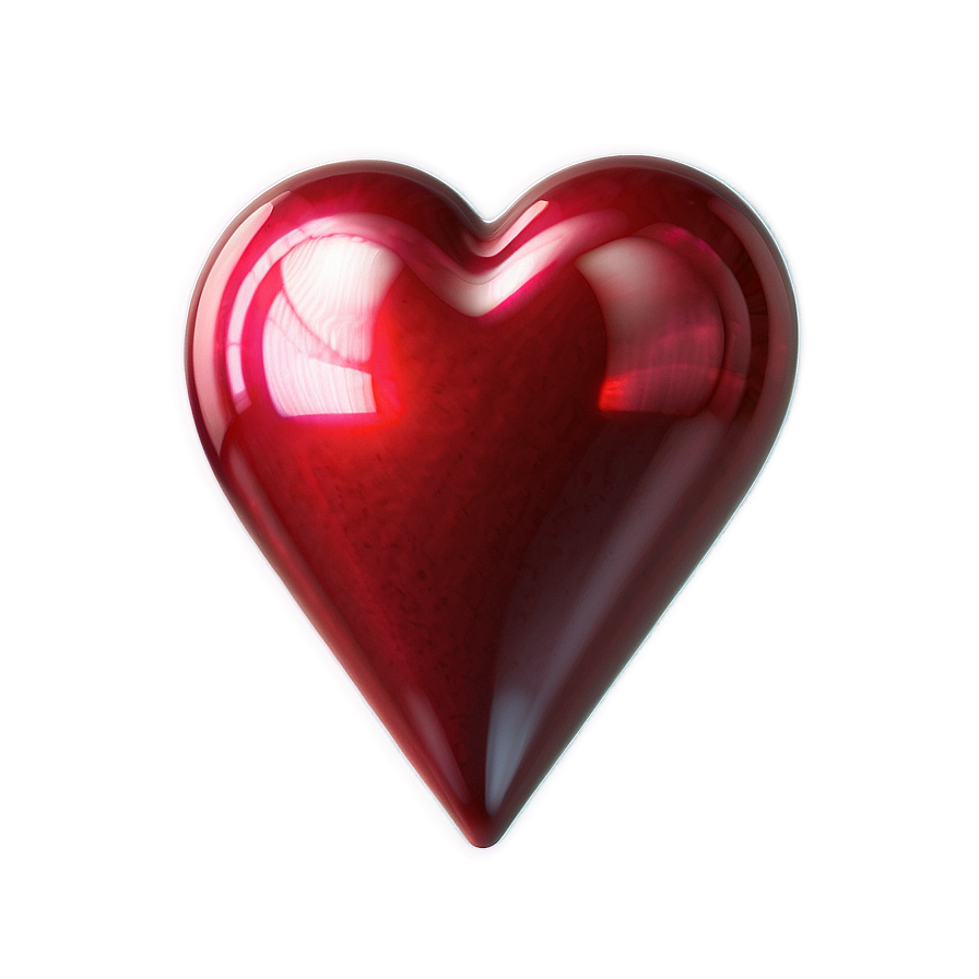 3d Heart Light Png Clq PNG Image